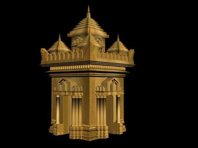 Replica of Vientiane arch.stl
