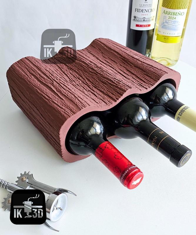 Wooden Wine Rack / No Supports 