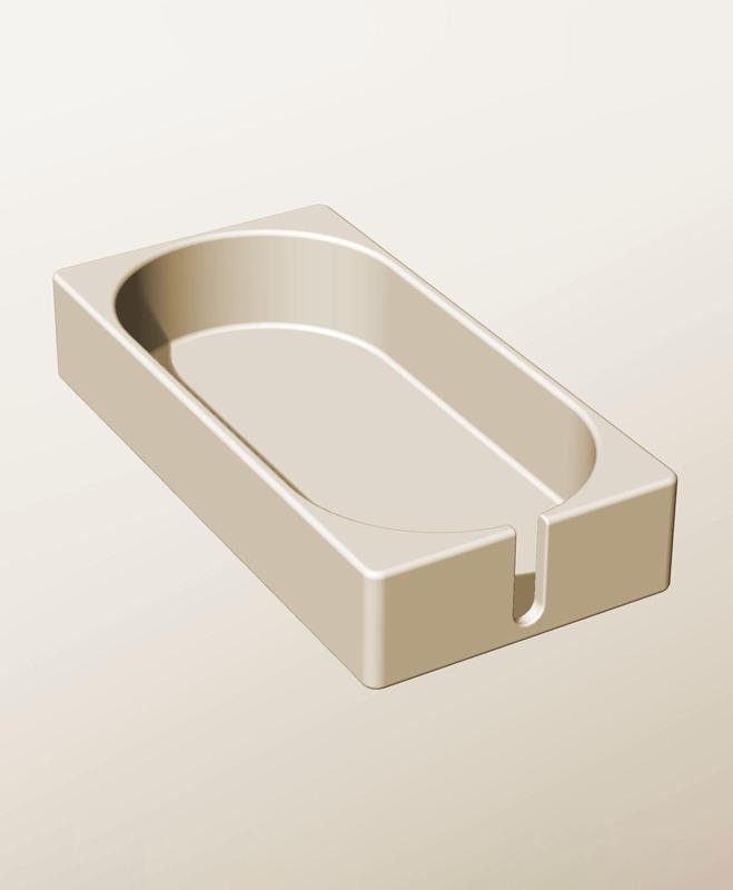 CX96-40-SS Stackable slotted component box for creative makers