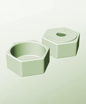 CH128-65-P Stackable pierced bin box module for creative decor