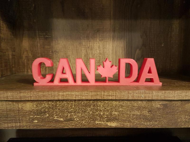 Canada Free Standing Sign