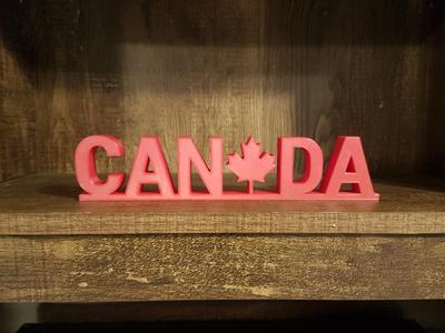Canada Free Standing Sign