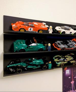 Modular Shelf for Lego Speed Champions