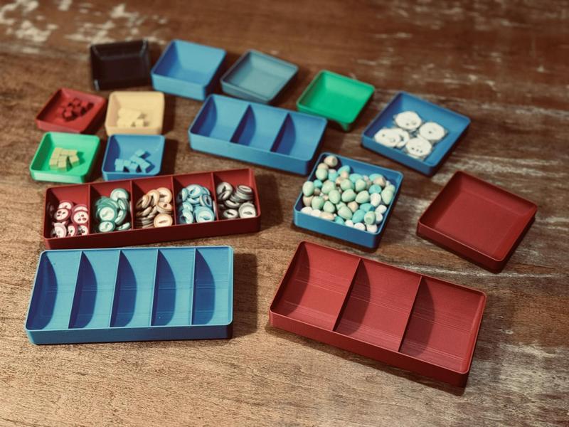 Stackable Universal Game Trays