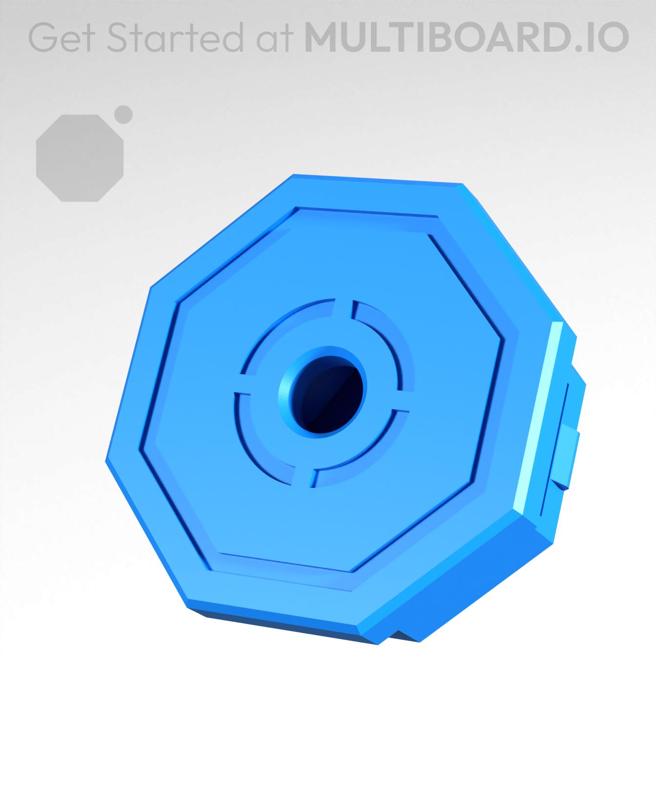 Mid-Print Nut Snap - M4