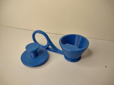 Hands Free Resin Cup with Ring Holder