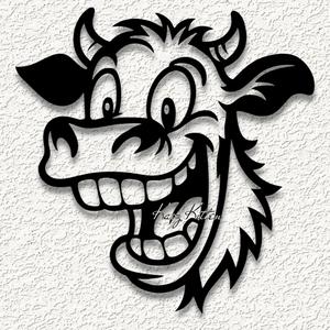 LAUGHING FARM COW wall art home decor