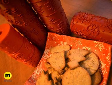 Christmas Texture Rollers
