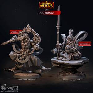 Orc Monks (Pre-Supported) | Cast n Play