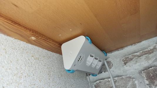 Halter für Workzone Ecksteckdosenleiste