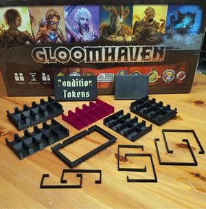 Gloomhaven: Condition Token Storage Trays