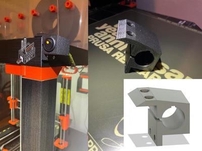 Round rocker switch holder