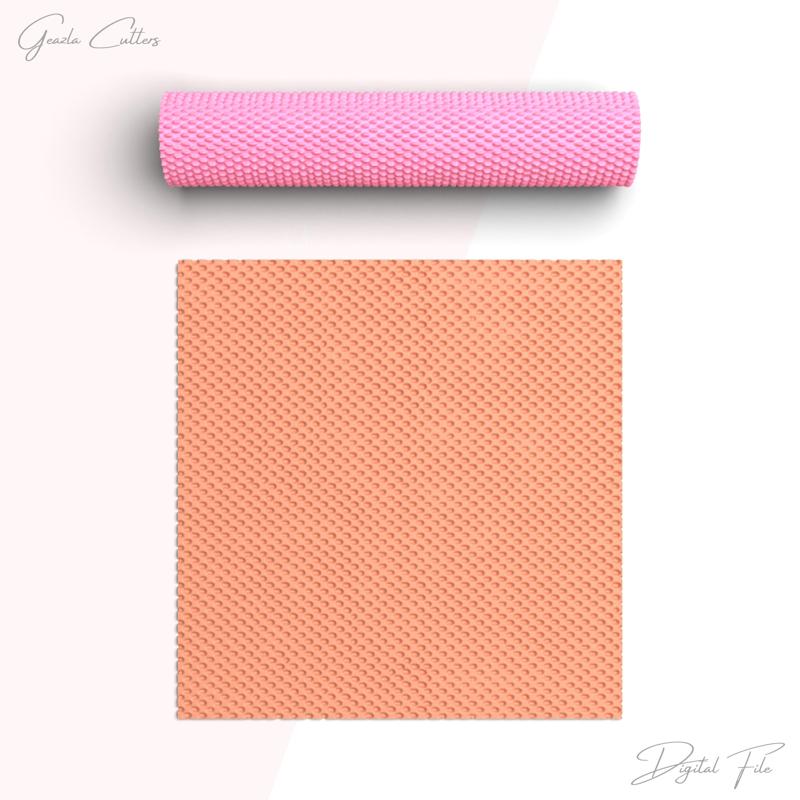 Cloth Texture Roller For Polymer Clay, Fabric Clay Texture Rolling Pin,  Clay Tool, No: 1422