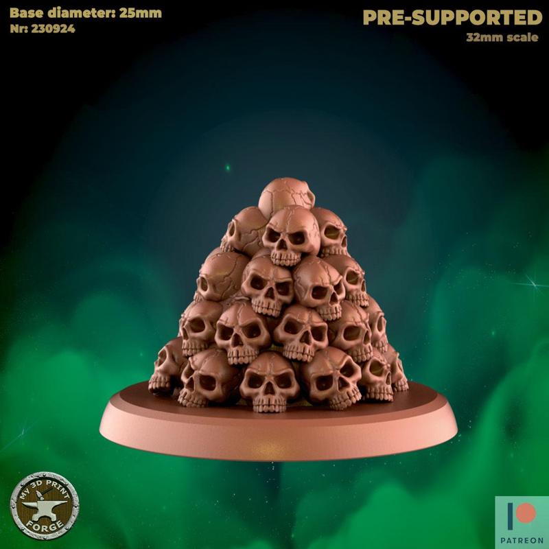 Skull pile