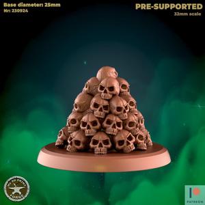 Skull pile