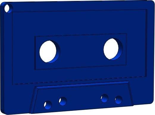 Cassette Keychain