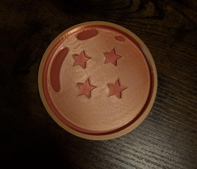 Dragon Ball 4 Star Coaster
