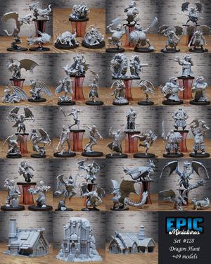 Dragon Hunt Set / Dwarf Mine Collection / Drake Attack Encounter / Pre-Supported
