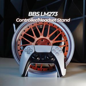 BBS LM273 Inspired Wheel Controller and Headphone Stand