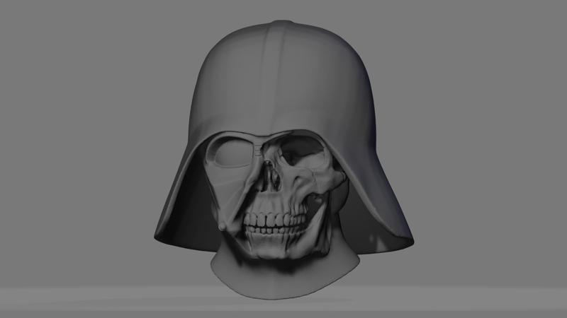 Darth Vader skull