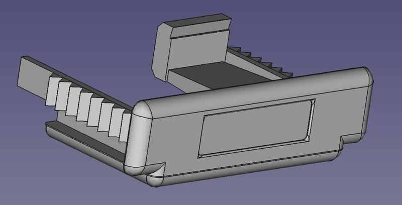 Toyota Proace back window knob.