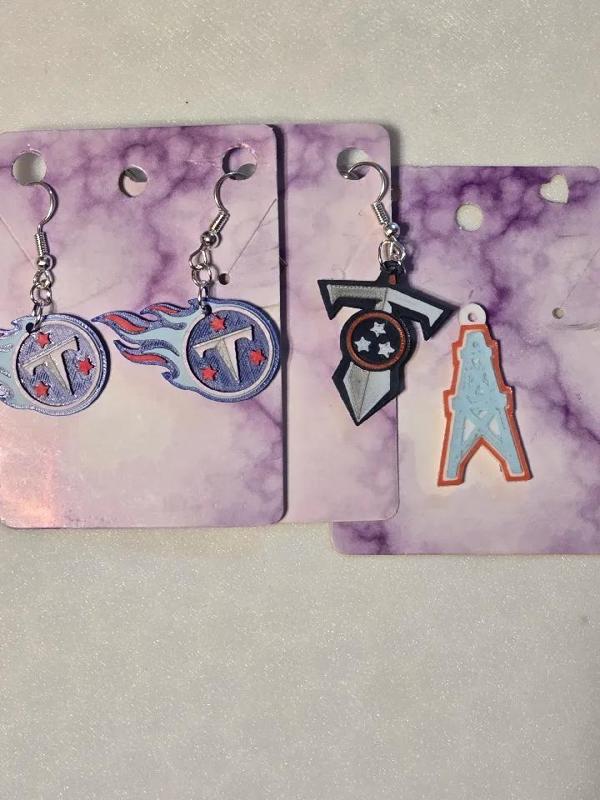 Tennessee Titans Earrings   