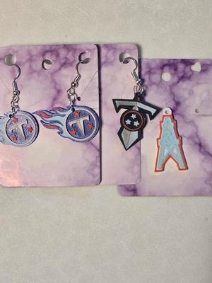 Tennessee Titans Earrings   