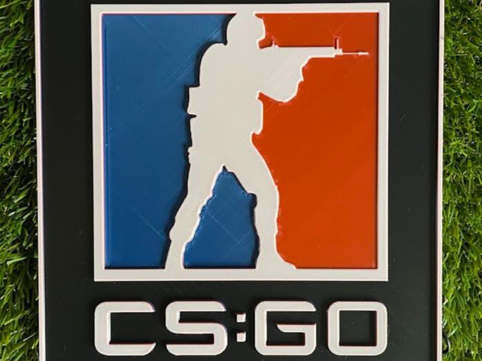 CS:GO Logo Hueforge 200x200