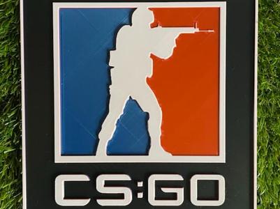 CS:GO Logo Hueforge 200x200