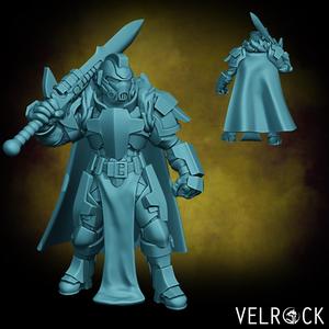 Male Tempest Guardsmen Knight with Sword 2 (PRESUPPORTED)