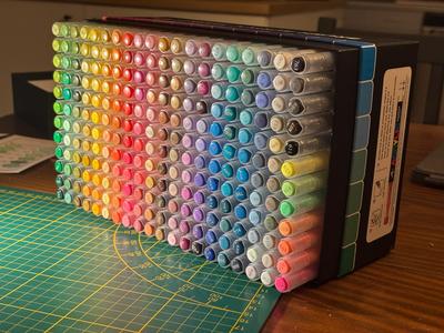 Guangna 240 Marker Box Organizer