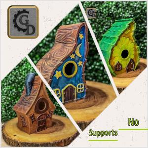 Decorative Birdhouse Pack