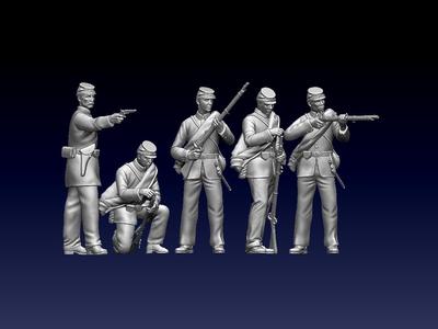 Attack Soldiers Union us civil war