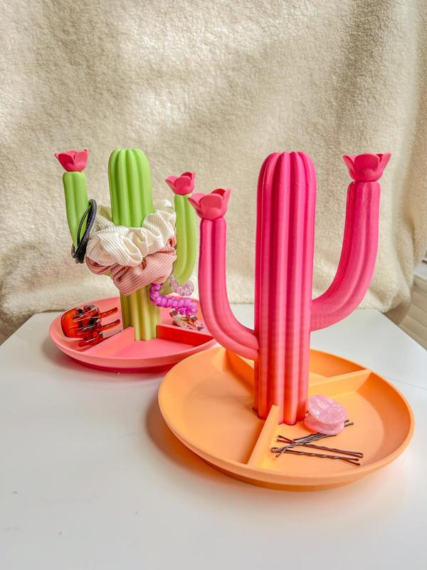 Cactus Magnetic Organizer - For Hair Accessories and Crafts