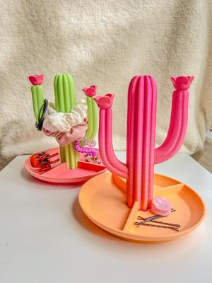 Cactus Magnetic Organizer - For Hair Accessories and Crafts