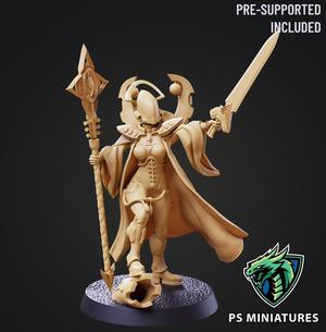 Space Elf Warmancer - Pose 1 + Pinups