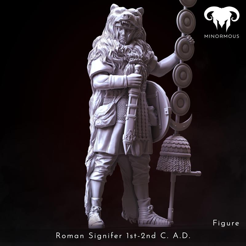 Figure - Roman Signifer 1st-2nd C. A.D. Brave and Bold!
