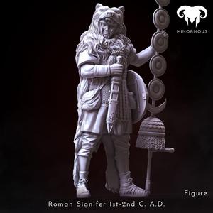 Figure - Roman Signifer 1st-2nd C. A.D. Brave and Bold!