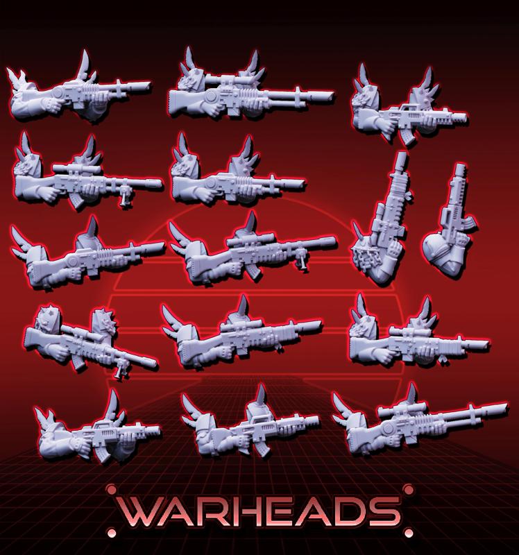 Renegade Weaponry - Regular weapons and sniper rifles only! (34 arm bits)