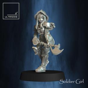 Sodlier Girl  Claire 