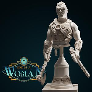Orc Barbarian - Gelrain - Bust