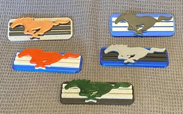 Mustang Refrigerator Magnet   
