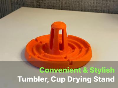 Bottle, Tumbler, Cup Drying Stand V1