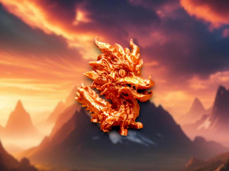 Golden Q Dragon