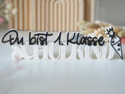 Schoolchild - You are in first grade