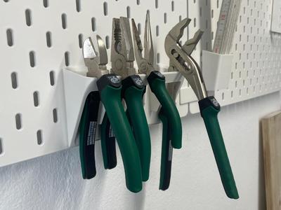 Ikea Skadis Pliers Holder - No Support