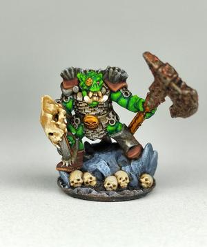 Warmaster Orc Champion (10mm Warmaster)