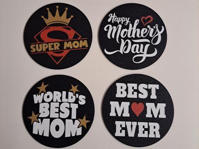 Moms Day Coasters