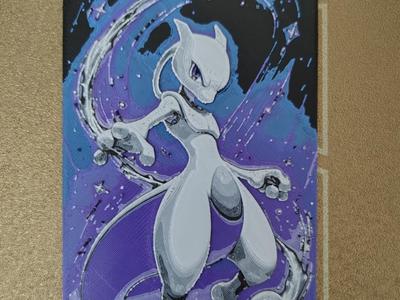 Mewtwo Pokemon Hueforge