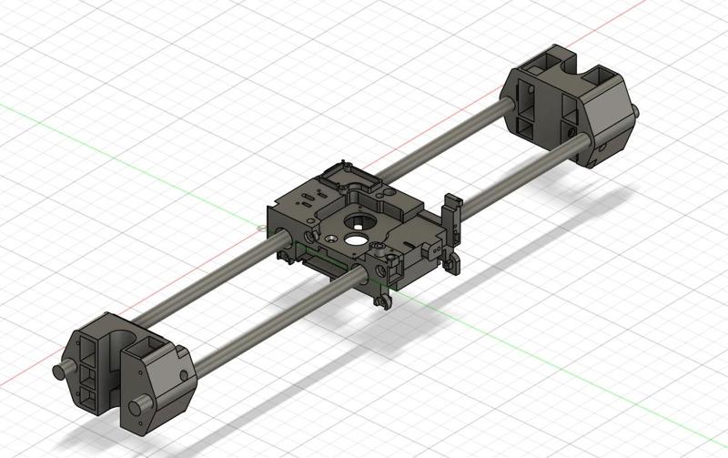 Bambu Lab X Gantry Original X1C P1P P1S Spare Part